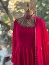 Pink Sharara Set
