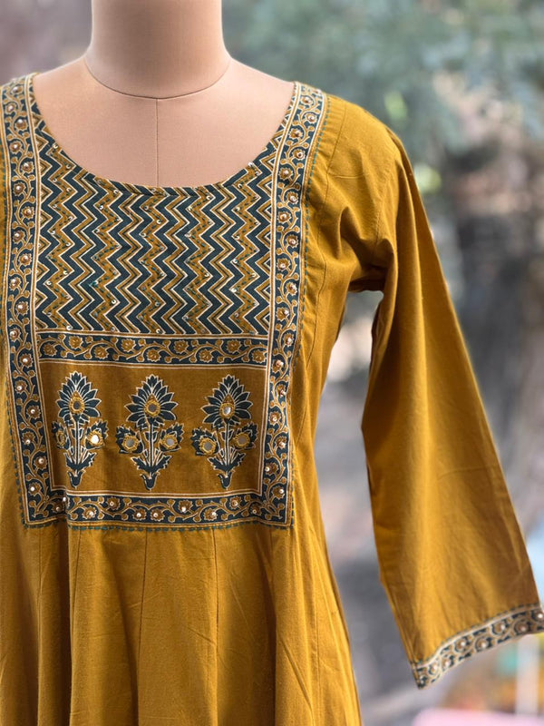 Mustard Suit Set