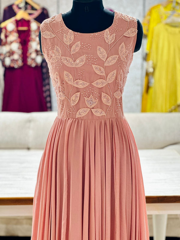 Peach Gown