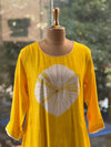 Yellow Tye Dye Tunic