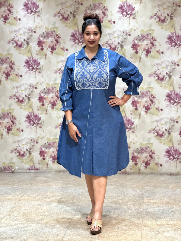 Blue Demin Tunic