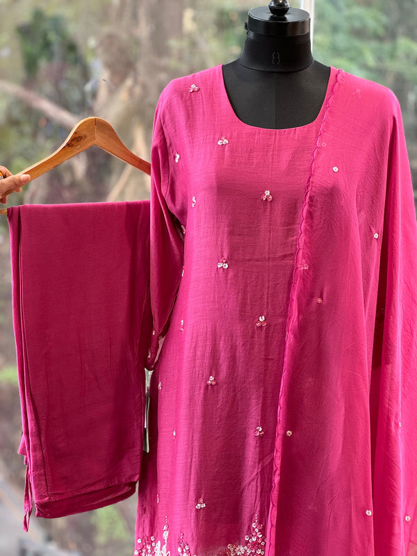 Pink Mul Suit