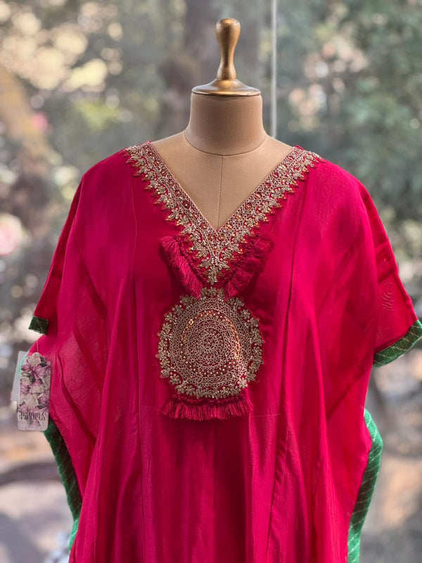 Pink Kaftan Co Ord