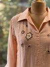 Peach Mul Co Ord