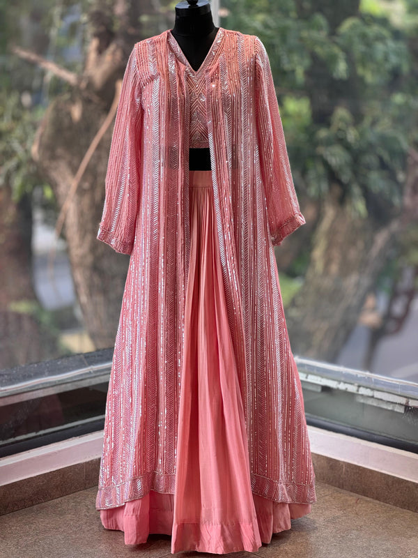 Pink Lehenga Set