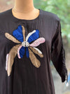 Black Centre Patch Work Tunic
