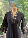 Black VNeck Co Ord