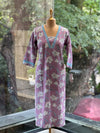 Light Purple V Neck Tunic