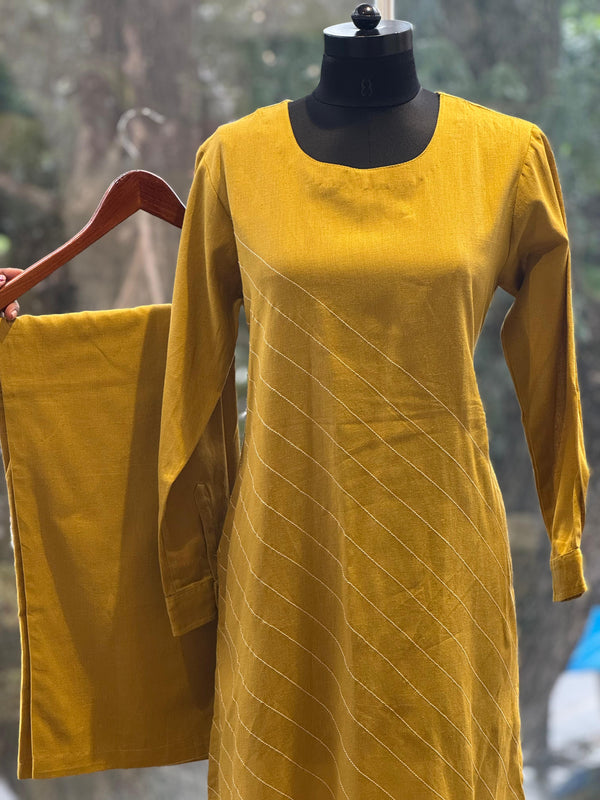 Yellow Lines Co Ord