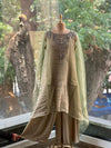 Green Glass Tissue Kaftan Co Ord