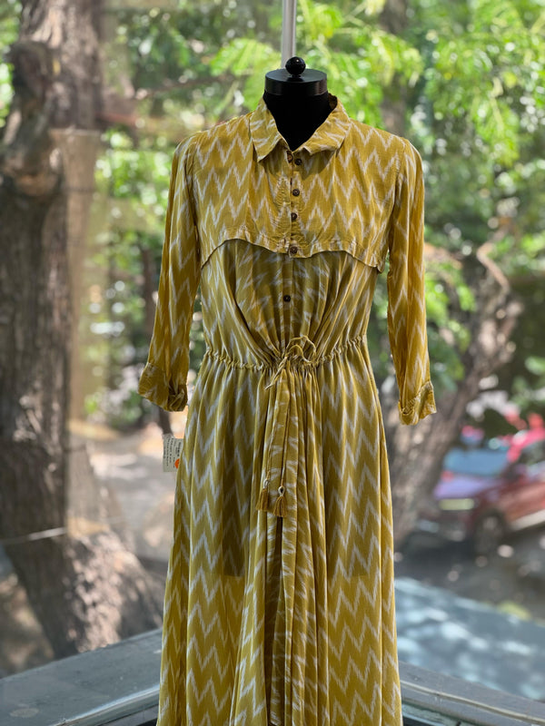 Yellow Hi-Low Tunic