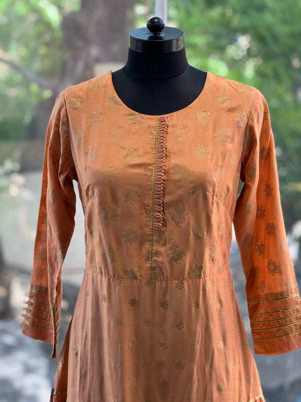 Rust Layered Co Ord