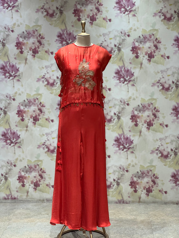 Rust Palazzo Set