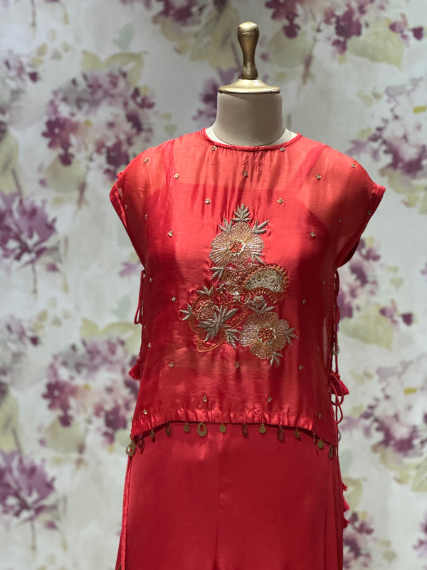 Rust Palazzo Set