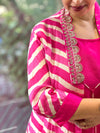 Pink Leheriya Set