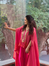 Pink Shaded Harem Set