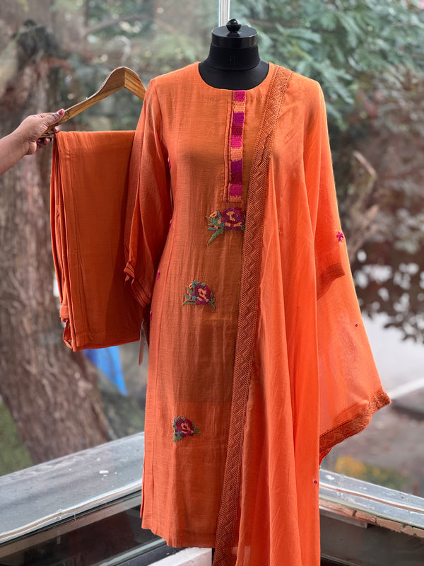 Orange Mul Suit