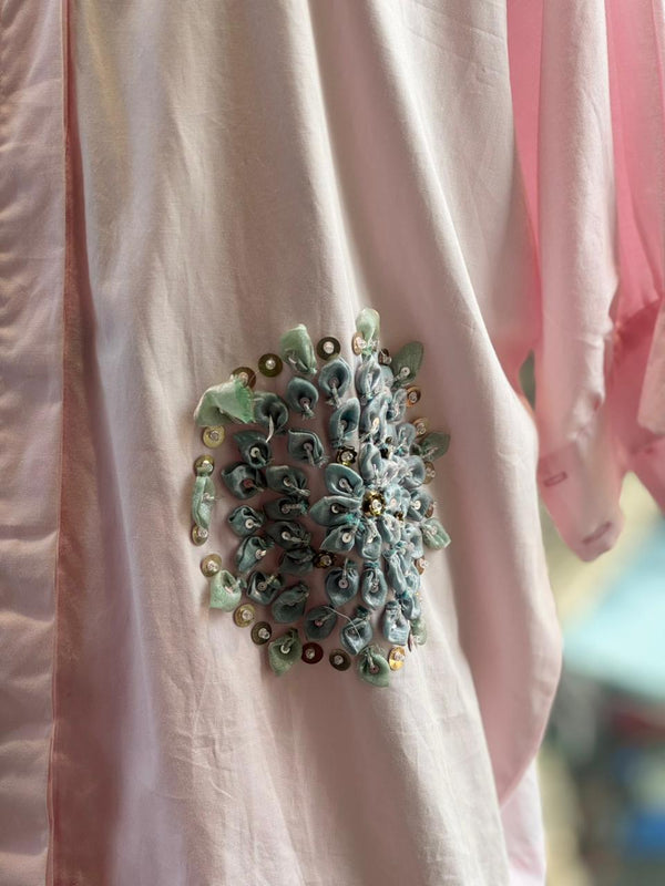 Pink Kaftan Co Ord Set