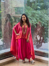 Pink Shaded Harem Set