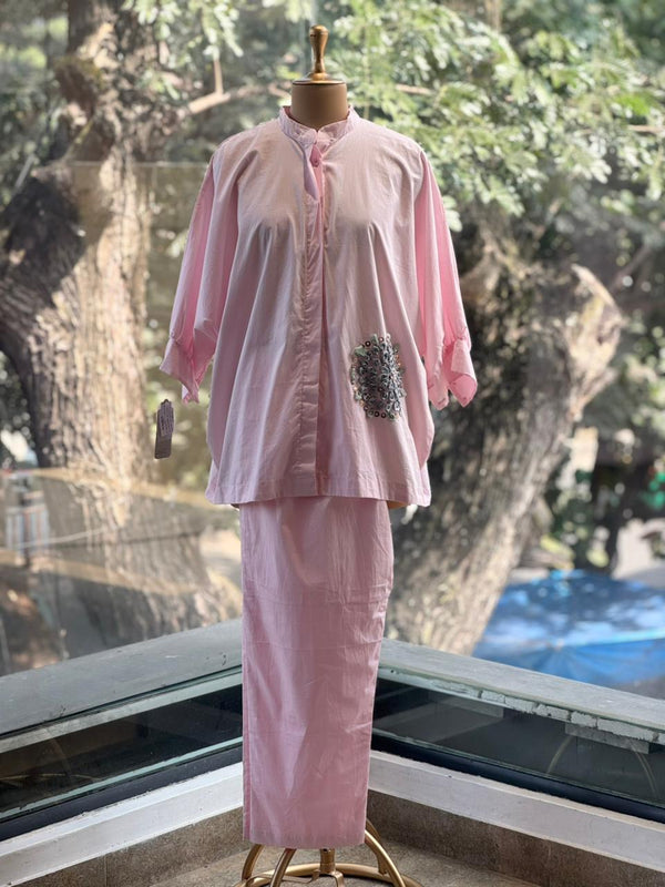 Pink Kaftan Co Ord Set
