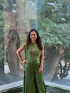 Green Palazzo Set