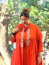 Orange Asymmetrical Co Ord