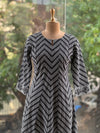 Black Zig-Zag Lines Co Ord