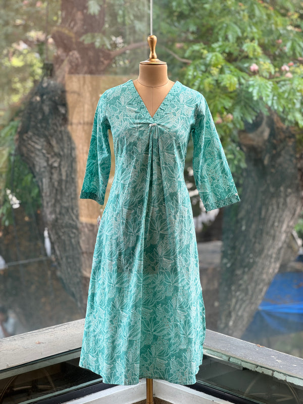 Blue Printed Co Ord