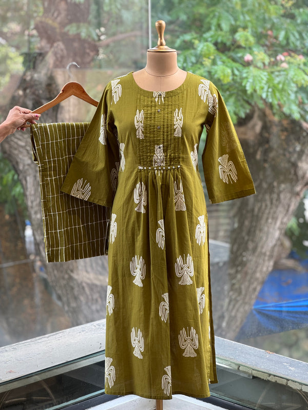 Mehndi Green Co Ord