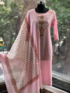 Pink Printed Suit