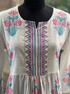 White Printed Co Ord