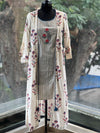 White Printed Co Ord