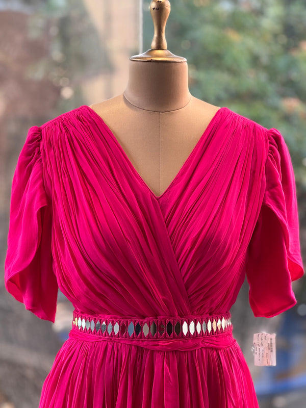 Pink gown