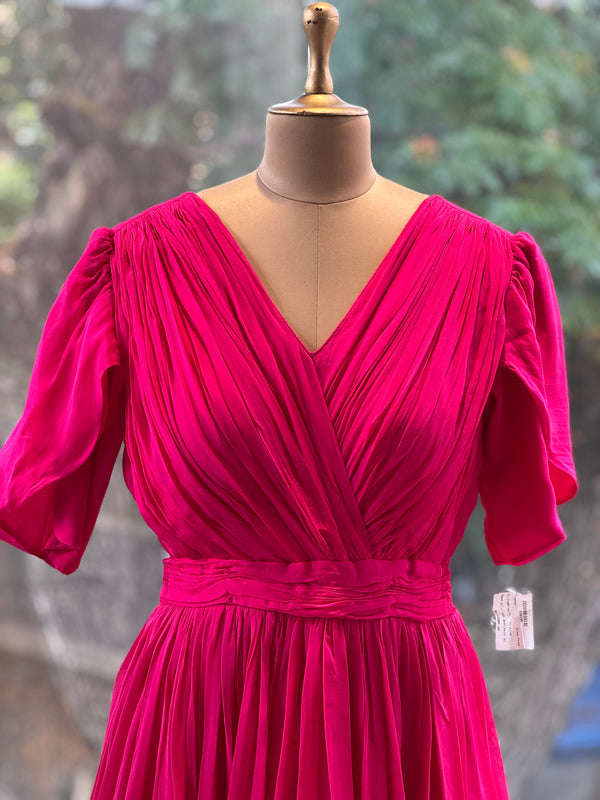 Pink gown