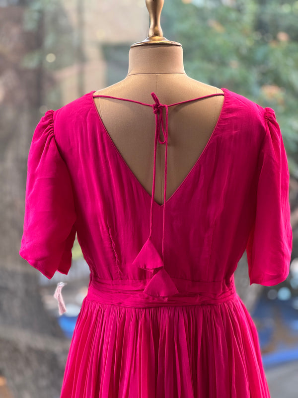 Pink gown