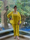 Greenish Yellow Co Ord