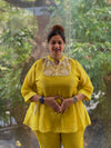 Greenish Yellow Co Ord