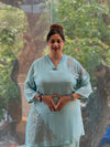 Blue Tissue Co Ord