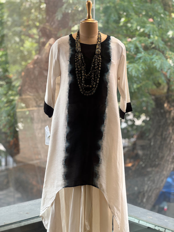 Black Shaded Skirt Set