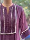 Mauve Mul Suit