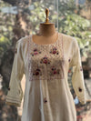 Cream Knot Work Suit