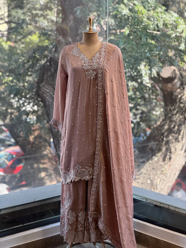 Tissue Sharara Set