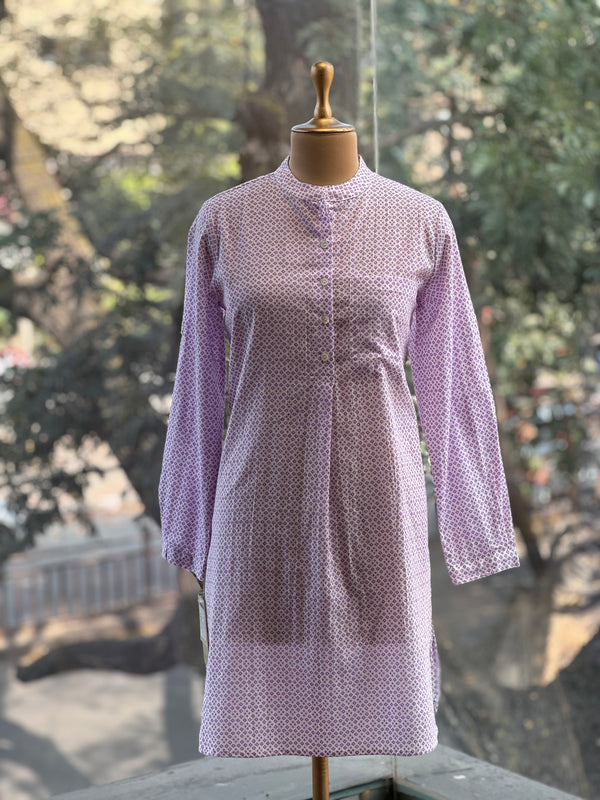 Light Purple Printed Co Ord