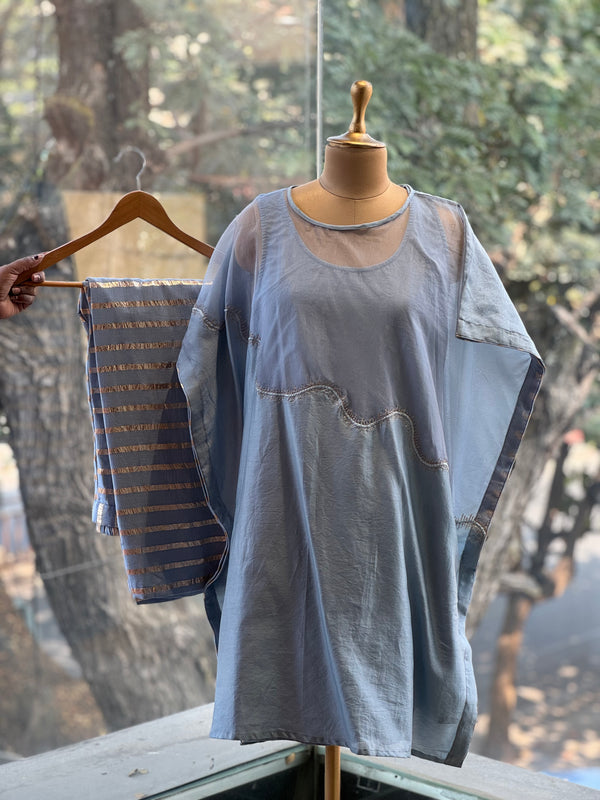 Powder Blue Kaftan Co Ord