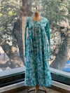 Blue Chudi Sleeves Tunic