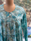 Blue Chudi Sleeves Tunic