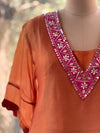 Orange Tissue Co Ord