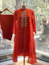 Orange Asymmetrical Co Ord