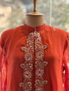Orange Asymmetrical Co Ord