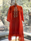 Orange Asymmetrical Co Ord